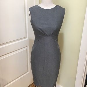 Gray work dress